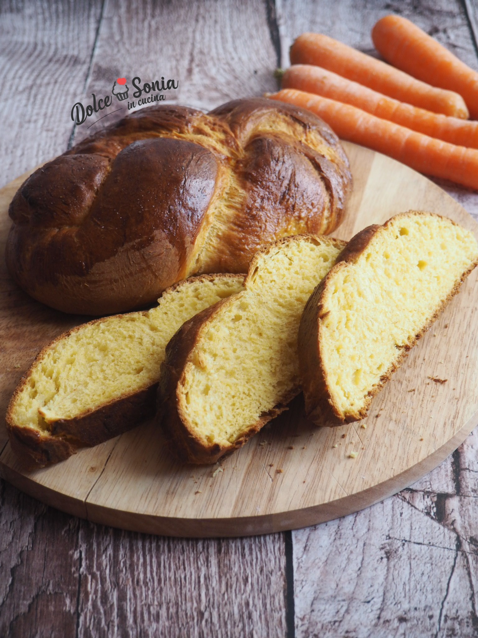 Pan Brioche alle Carote